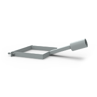 Кронштейн GAUSS для уличных светильников на столб 430х260х130 D48мм 1/10 (903265402)