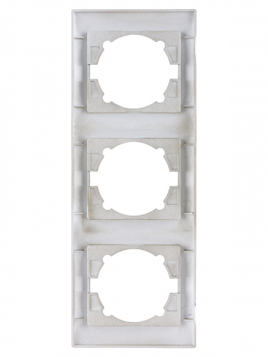 Рамка 3-х постовая вертикальная бронза , с/у, "Лама" (15/180) TDM (SQ1815-0734) фото 3 Рамка 3-х постовая вертикальная бронза , с/у, "Лама" (15/180) TDM (SQ1815-0734) фото 3