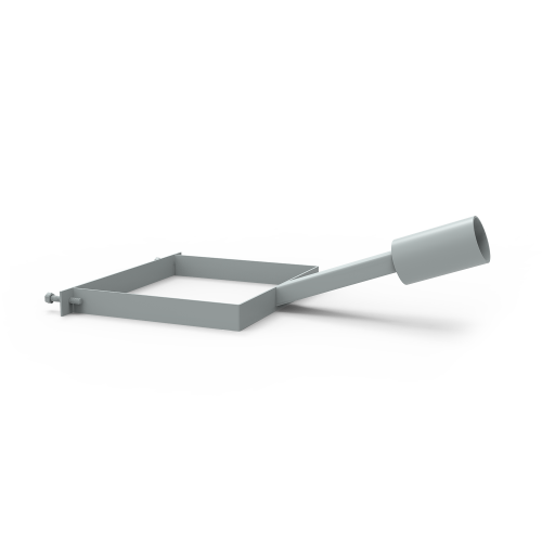 Кронштейн GAUSS для уличных светильников на столб 430х260х130 D48мм 1/10 (903265402)