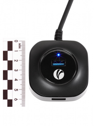 Переходник USB 3.0--> 4*USB 3.0 +microUSB 1m VCOM (DH307-1M)(1/100) фото 2