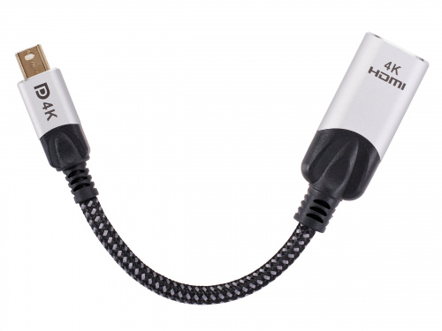 Адаптер miniDisplayPort(M) ---> HDMI(F) 0.15m 4K@60Hz VCOM <CG616M-0.15> (1/150) фото 6