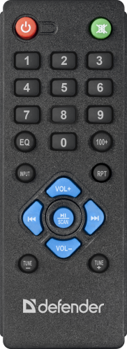 Акустическая система DEFENDER 2.1 X362, черный, 36Вт, BT/FM/MP3/SD/USB/LED/RC (1/4) (65362) фото 4