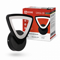 Светильник светодиодный ELEGANT SANSAR-B 15Вт 230В 3000-6500K 1050Лм STEP COLOR черный IN HOME (1/20) (4690612043203)