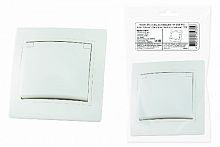 Розетка скрытая установка, 2П+З с защ. шт. и крышкой 16А 250В IP42 белая "Таймыр" (пром. упак., бакелит. основание) TDM (SQ1814-0519)