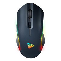 Мышь проводная оптическая QCYBER 3360, 12000 dpi, сенсор Avago 3360, USB, черная (QC-02-007DV03)