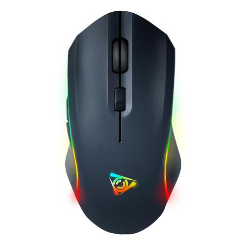 Мышь проводная оптическая QCYBER 3360, 12000 dpi, сенсор Avago 3360, USB, черная (QC-02-007DV03)