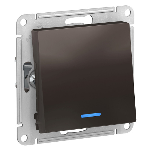 Механизм переключателя проходного 1-кл. С/У ATLASDESIGN 10А IP20 (сх. 6а) 10AX с подсветкой мокко Systeme Electric ATN000663 (1/10/60) Механизм переключателя проходного 1-кл. С/У ATLASDESIGN 10А IP20 (сх. 6а) 10AX с подсветкой мокко Systeme Electric ATN000663 (1/10/60)