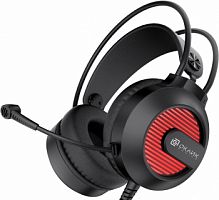 Гарнитура проводная игровая Оклик HS-L300G Black черный 2.2м мониторные USB оголовье (1796949)