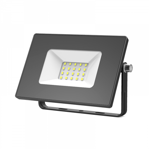 Прожектор светодиодный GAUSS Elementary G2 20W 1795lm IP65 4000К черный 1/60, (613100220)