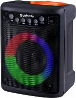 Колонка портативная DEFENDER Funky 10Вт, Light/BT/FM/USB/MIC/AUX, черно-оранжевый (1/16) (65053)