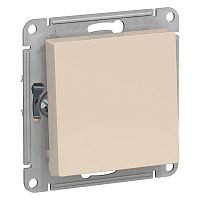 Механизм выключателя 1-кл. С/У ATLASDESIGN 10А IP20 (сх. 1) 10AX с самовозвратом механизм беж. Systeme Electric ATN000215 (1/5/20)