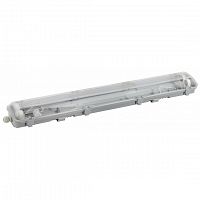 Светильник ЭРА SPP-102-0-002-120 под 2 светодиодные лампы T8 G13 2x1200 c рассеивателем из поликарбоната (1/8) (Б0052438)