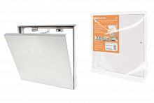 Люк под плитку, алюминиевый, съемный, нажимной, ограничитель-цепочка, 200х300, TDM (1/1) (SQ1807-0601)