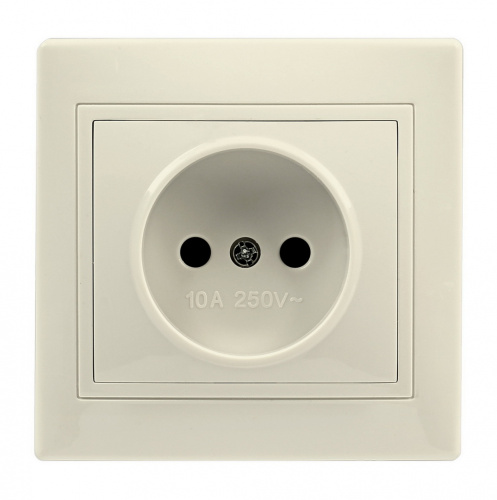 Розетка SMARTBUY скрытая установка, 1-местная без заземления 10А бежевая "Венера" (SBE-01i-10-S1-N-c) (10/200) Розетка SMARTBUY скрытая установка, 1-местная без заземления 10А бежевая "Венера" (SBE-01i-10-S1-N-c) (10/200)