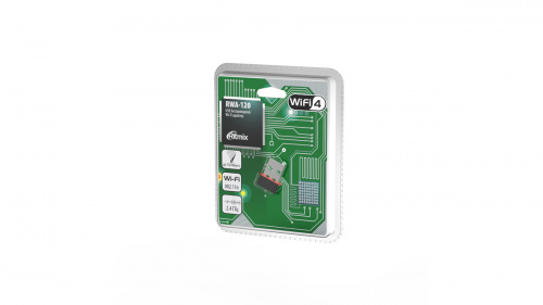 USB WI-FI Адаптер RITMIX RWA-120 2.4ГГц,IEEE802.11b/g/n,ск.до 150Мбит/с.Чипсет RealTek RTL8188. Встр.антенна.Нано-размер. (1/500) (80001787) фото 2