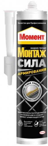 Жидкие гвозди Момент Монтаж 2722160 Сила Армирования 400 г (Б0054577)