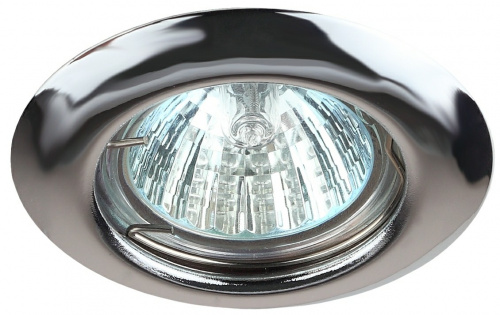Светильник ЭРА ST3 CH штампованный MR16 12V/220V 50W хром (200/3000) (C0043804) фото 4