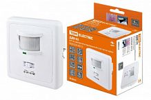 Датчик движения TDM инфракрасный ДДВ-03 500Вт, 5-480с, 2-12м, 5+Лк, 140гр, 30-90Дб, IP20 (1/100) (SQ0324-0013)