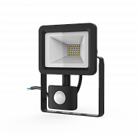 Прожектор светодиодный GAUSS Elementary-S 20W 1300lm 6500К 175-265V IP65 черный с датчиком движения (1/20) (628511320)