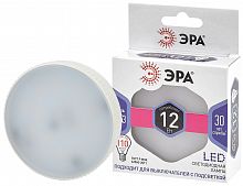 Лампа светодиодная ЭРА STD LED GX-12W-860-GX53 GX53 12Вт таблетка холодный дневной свет (1/100) (Б0048020)