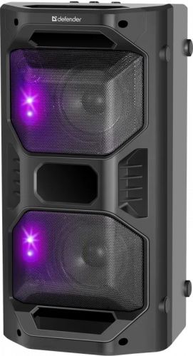 Колонка портативная DEFENDER Rage 50Вт, напольная, Light/BT/FM/USB/LED/TWS (1/2) (65109)