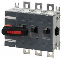 Выключатель-разъединитель ВНК-35-31130 ЭРА PRO mvr20-3-160E 3П 160А с установленной фронтальной рукояткой управления (1/8)