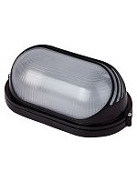 Светильник TDM НПБ1207 черный/овал ресничка 100Вт IP54 (8/8) (SQ0303-0058)