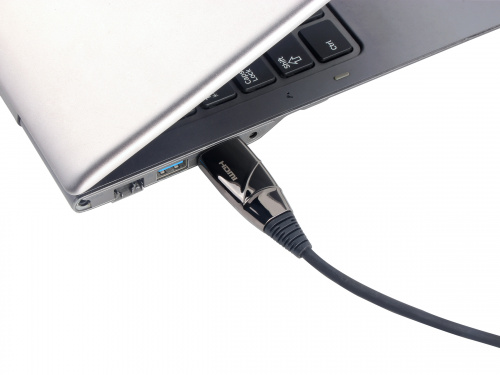 Активный оптический кабель HDMI 19M/M,ver. 2.1, 8K@60 Hz 20m VCOM <D3743-20M> (1/10) фото 13
