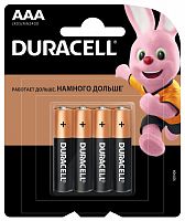 Элемент питания DURACELL  LR03  BL4 BASIC   (4/40/192/29184) (Б0026813)