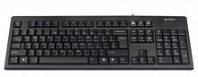 Клавиатура проводная A4TECH KR-83 USB, черная (1/20) (KR-83 BLACK)