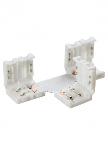 Коннектор для жесткого T-соединения двух светодиодных лент шириной 10 мм, (уп. 2 шт), TDM (1/300) (SQ0331-0415) фото 4