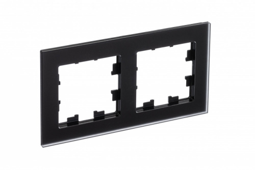 Рамка 2-м ATLASDESIGN Nature матов. стекло черн. Systeme Electric ATN331002 (1/2) Рамка 2-м ATLASDESIGN Nature матов. стекло черн. Systeme Electric ATN331002 (1/2)