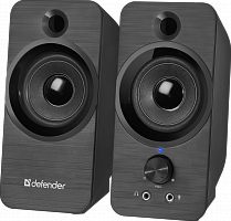 Акустическая 2.0 система DEFENDER SPK-190 черный, 8 Вт, питание от USB (1/24) (65190)