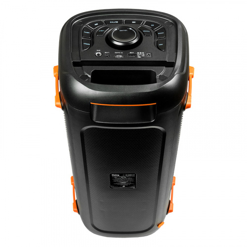 Портативная акустика напольная DIALOG Oscar AO-150, 40WRMS, Караоке с беспр. микр., BT+FM+USB+SD+LED, черный (1/1) фото 4
