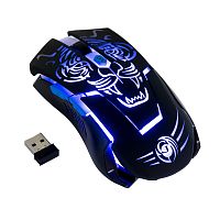 Мышь проводная игровая DIALOG MRGK-12UR Gan-Kata RF 2.4G, 6 кнопок+ролик, RGB подсветка, USB, черный