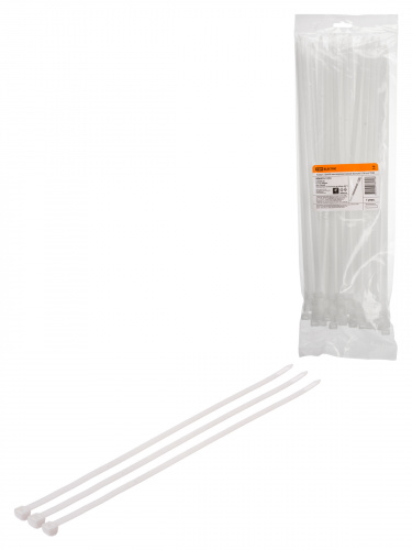 Хомут 7,6х400мм морозостойкий (белый) (100шт) TDM (1/25) (SQ0515-1113) Хомут 7,6х400мм морозостойкий (белый) (100шт) TDM (1/25) (SQ0515-1113)