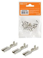 Клемма плоская гнездо РП-м 1,5-(2,8) плоский (мама) 1-1,5 мм² (20шт) TDM (20/800) (SQ0546-0401)