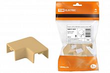 Поворот на 90 гр. КМП 40x25 сосна (цена за уп. 4шт./комп.) TDM (1/25/250) (SQ0411-0245)