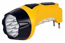 Фонарь SMARTBUY SBF-88-Y, жёлтый, аккум-ный, 7LED+8LED, 4V 0.8Ah, ЗУ 220V (1/60)
