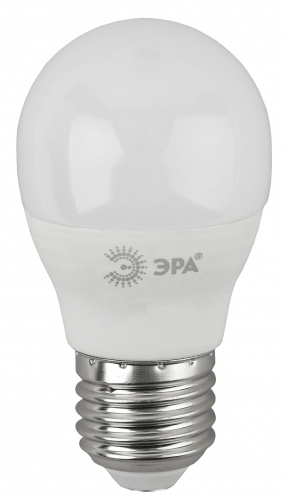 Лампа светодиодная ЭРА STD LED P45-7W-860-E27 E27 / Е27 7Вт шар холодный дневной свет (1/100) (Б0031402) фото 4