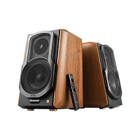Колонка (пара) EDIFIER S1000MK II brown .Bth5.0.4 дин.Мощ:120Вт.Част.х-ка:45Гц-40кГц.компл:пульт,каб.3.5мм-RCA,каб.RCA-RCA,оптовол.каб (1/1) (80002785)