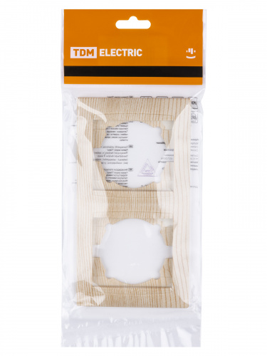 Рамка 2-х постовая вертикальная сосна , с/у, "Лама" (20/240) TDM (SQ1815-0333) фото 2 Рамка 2-х постовая вертикальная сосна , с/у, "Лама" (20/240) TDM (SQ1815-0333) фото 2