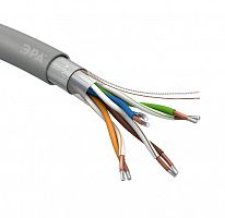 Кабель ЭРА витая пара F/UTP 4x2x24 AWG Cat5e CCA PVC 305м SIMPLE (2/30) (Б0044440)