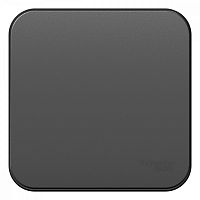 Переключатель проходной 1-кл. О/У BLANCA 10А IP20 (сх. 6) 250В с изолир. пластиной антрацит Systeme Electric BLNVA106016 (1/15/30)