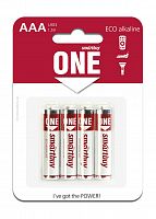 Элемент питания SMARTBUY ONE  LR03 BL4    (48/480) (SOBA-3A04B-Eco)
