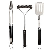 Набор щипцы, щетка и лопатка для гриля СОКОЛ Комфорт (1/12) (62-0048)