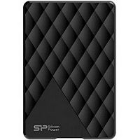 Внешний HDD  Siliсon Power  2 TB  D06 Diamond чёрный, 2.5", USB 3.0 (SP020TBPHDD06S3K)