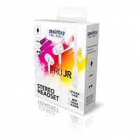 Внутриканальная гарнитура Smartbuy Pro JR, белая (SBH-105-W) (1/50)