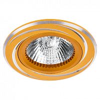 яСветильник LUMIN'ARTE встраиваемый ALUM MR16 GU5.3 золотой 22x80MM (ALUM05GD-DL50GU5.3)