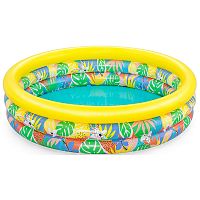 Бассейн надувной Jumbo Hippo 168 x 38 см Bestway 51203 (1/6) (104784)